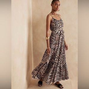 Banana Republic Canna Silk Dress